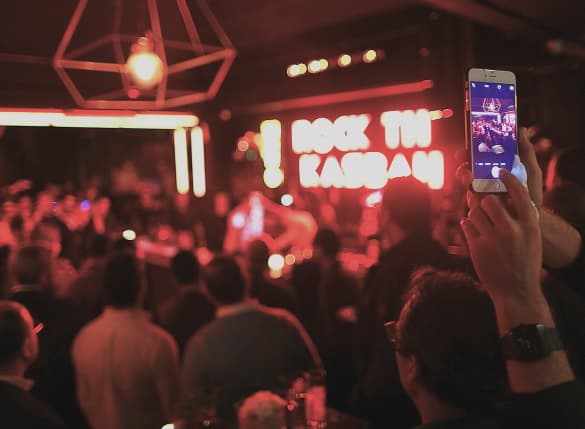 Night clubs booking system